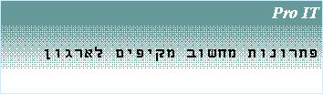 Text Box: Pro IT   